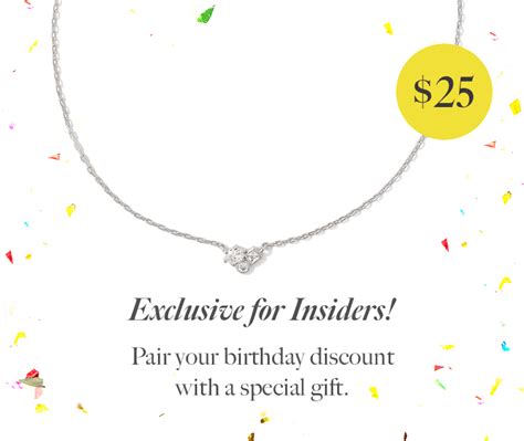 kendra scott free birthday gift|kendra scott necklace birthday discount.